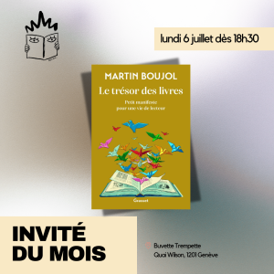 Le Trésor des Livres · Martin Boujol (06 juillet)